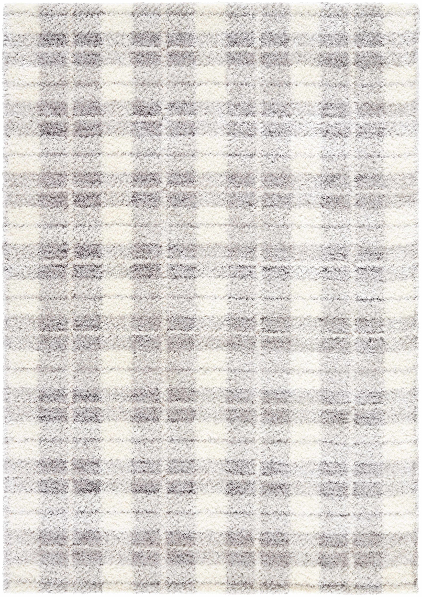 Anfisa Tan Luxe Shag Area Rug - Ornate Home