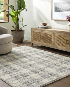 Anfisa Tan Luxe Shag Area Rug - Ornate Home