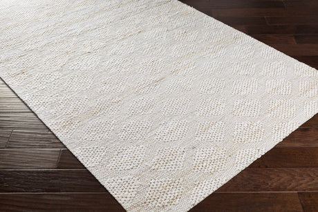 Angaston Beige Hand-Woven Jute Rug - Ornate Home