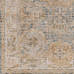 Ange Cream & Blue Rich Textured Rug - Ornate Home