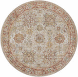 Ange Rust Rich Textured Traditional Rug - Ornate Home