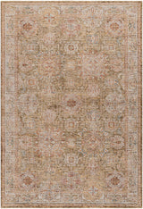 Ange Tan Rich Textured Traditional Rug - Ornate Home