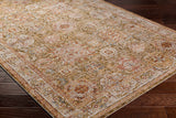 Ange Tan Rich Textured Traditional Rug - Ornate Home
