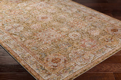 Ange Tan Rich Textured Traditional Rug - Ornate Home