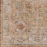 Ange Tan Rich Textured Traditional Rug - Ornate Home