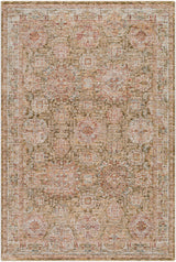 Ange Tan Rich Textured Traditional Rug - Ornate Home