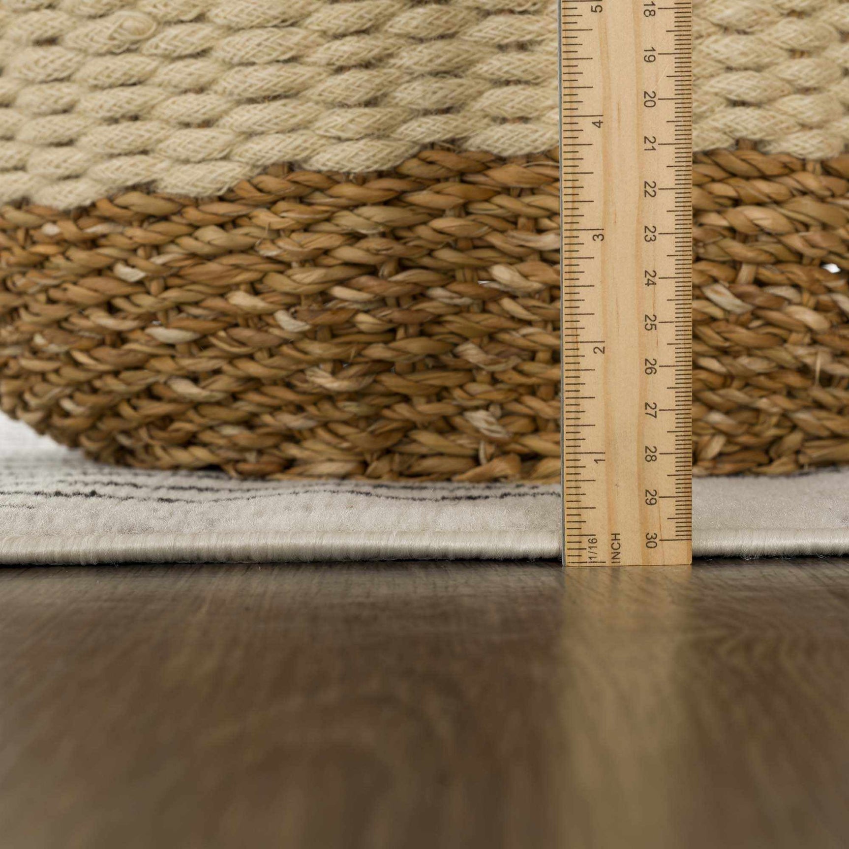 Angus Black&White Geometric Area Rug - Ornate Home