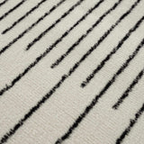Angus Black&White Geometric Area Rug - Ornate Home
