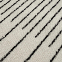 Angus Black&White Geometric Area Rug - Ornate Home