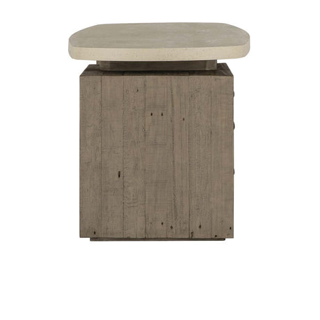 Angus Distressed Gray/Weathered Chalk Desk - Ornate Home
