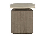 Angus Distressed Gray/Weathered Chalk Desk - Ornate Home