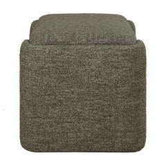 Angus Green Boucle Small Bench - Ornate Home