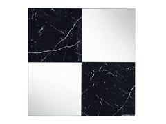 Angwin Mirrored & Faux Marble Accent Mirror (Wall) - Ornate Home