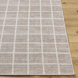 Anicet Checkered Washable Wool Area Rug - Ornate Home