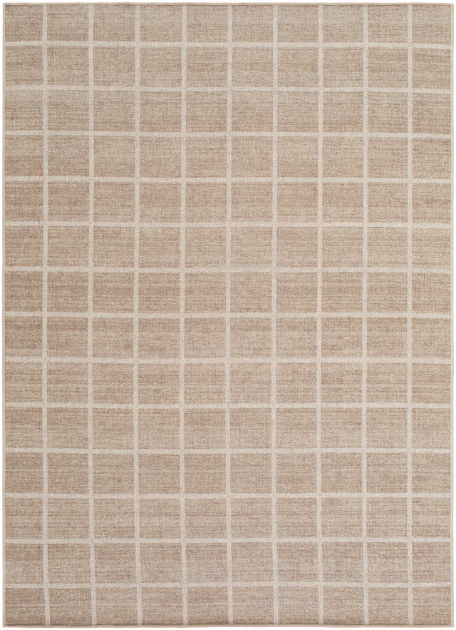Anicet Checkered Washable Wool Area Rug - Ornate Home