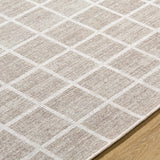 Anicet Checkered Washable Wool Area Rug - Ornate Home