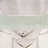 Anika Bubble Glass/Silver Accent Table - Ornate Home