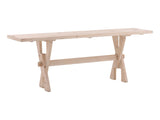 Anissa Light Gray Wash Console Table - Ornate Home
