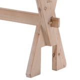 Anissa Light Gray Wash Console Table - Ornate Home