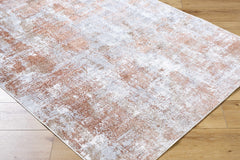 Anitra Brown Washable Area Rug - Ornate Home