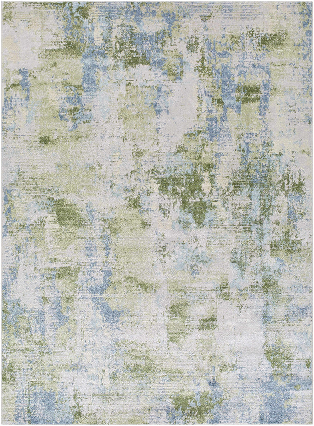 Anitra Green Washable Area Rug - Ornate Home