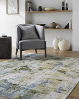Anitra Green Washable Area Rug - Ornate Home