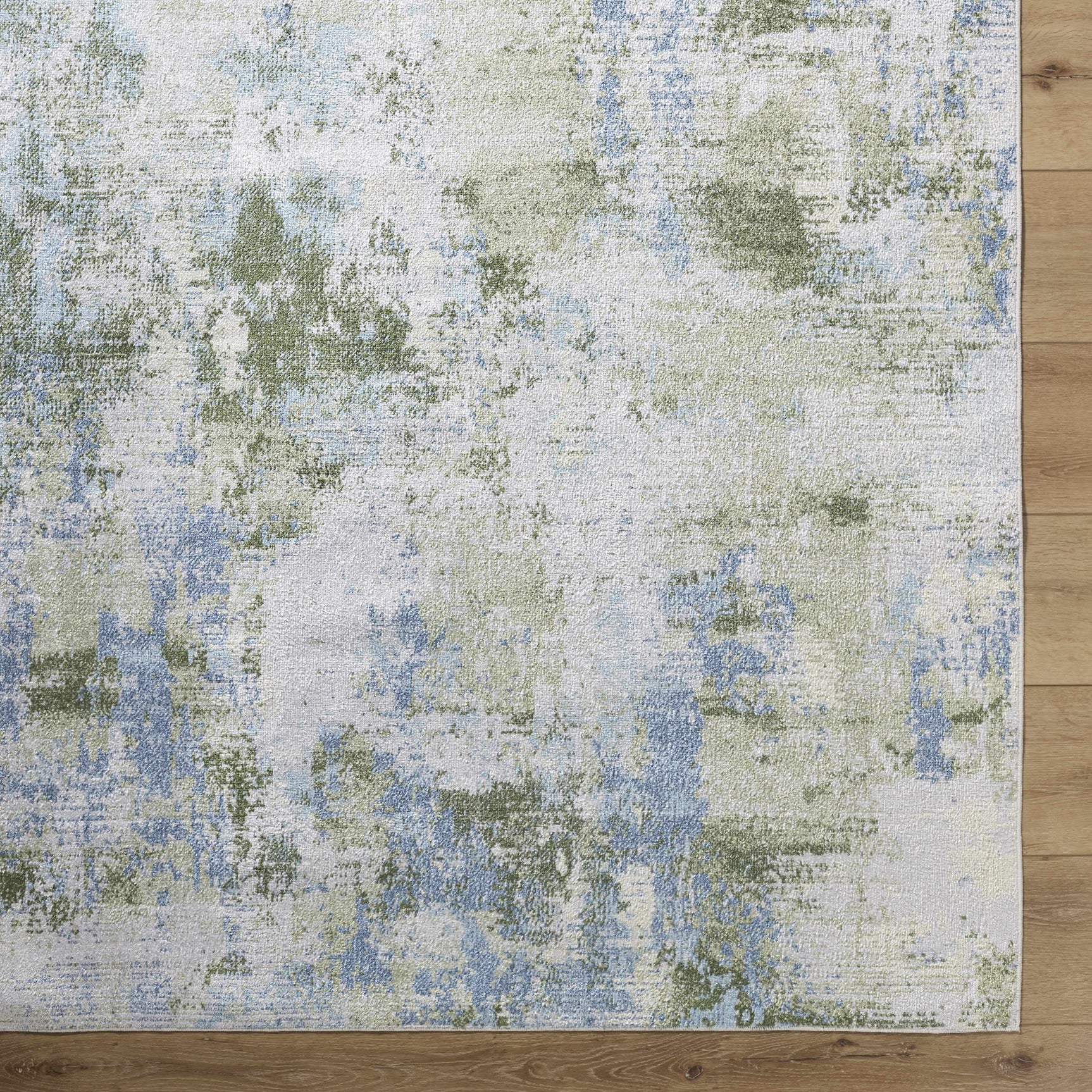 Anitra Green Washable Area Rug - Ornate Home