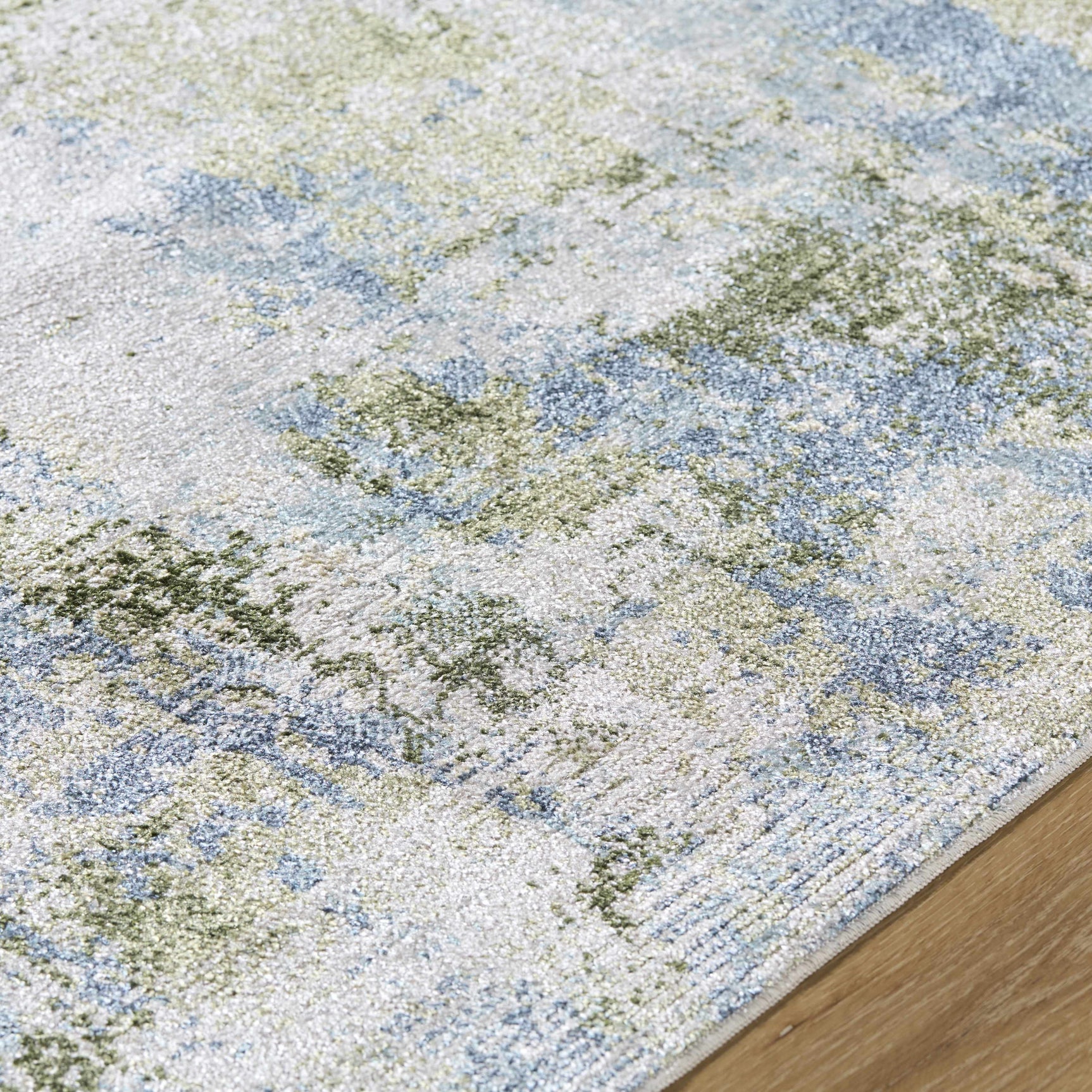 Anitra Green Washable Area Rug - Ornate Home