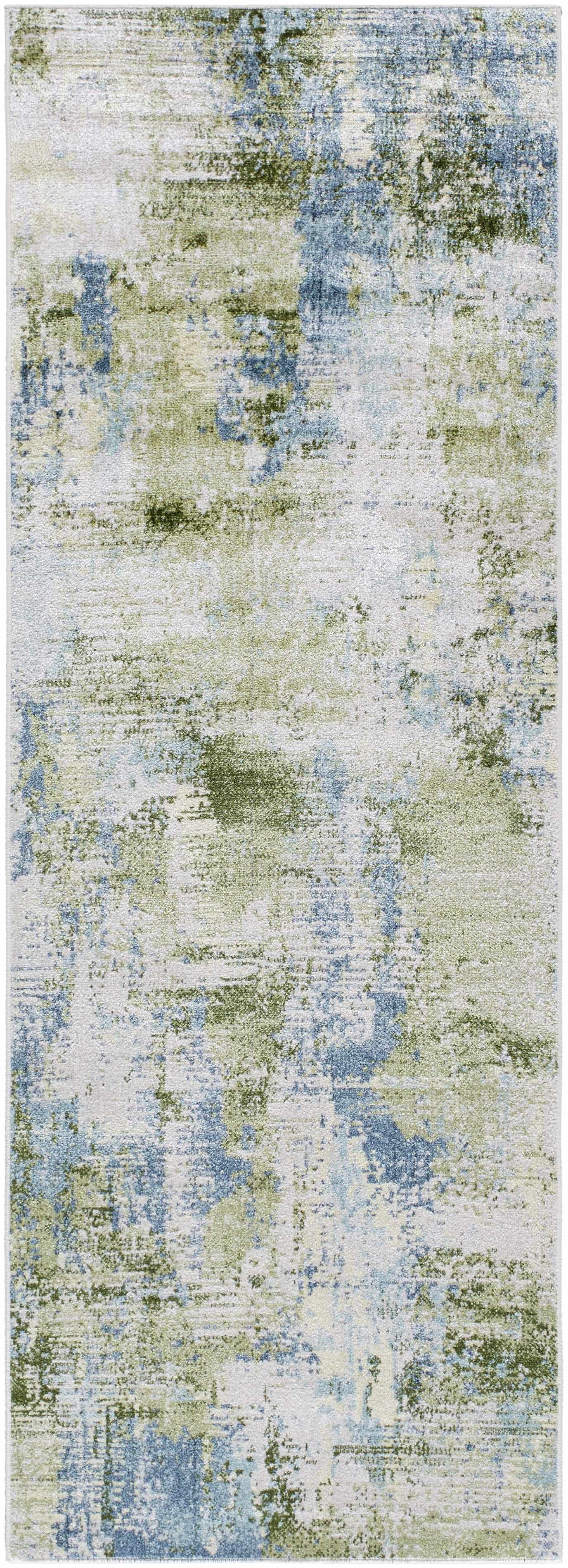 Anitra Green Washable Area Rug - Ornate Home