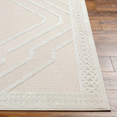 Anja Cream Outdoor Rug - Clearance - Ornate Home