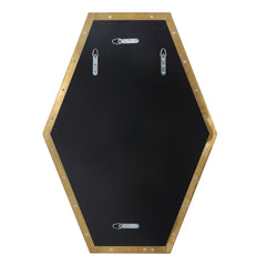 Ankara Brass Hexagon Mirror - Ornate Home