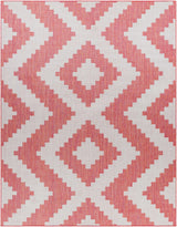 Anke Orange Outdoor Area Rug - Clearance - Ornate Home
