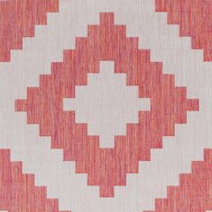 Anke Orange Outdoor Area Rug - Clearance - Ornate Home