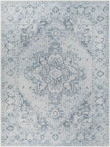 Ankti Aqua Washable Area Rug - Clearance - Ornate Home