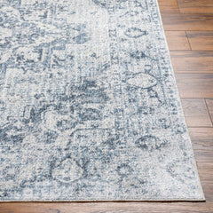 Ankti Aqua Washable Area Rug - Clearance - Ornate Home