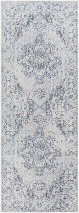 Ankti Aqua Washable Area Rug - Clearance - Ornate Home