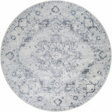 Ankti Aqua Washable Area Rug - Clearance - Ornate Home
