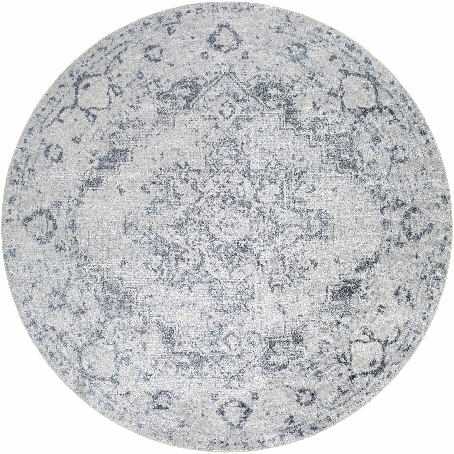 Ankti Aqua Washable Area Rug - Clearance - Ornate Home