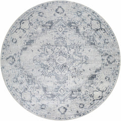 Ankti Aqua Washable Area Rug - Clearance - Ornate Home