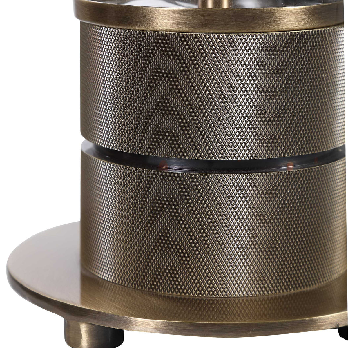 Anmer Brass Industrial Table Lamp - Ornate Home