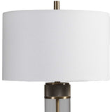 Anmer Brass Industrial Table Lamp - Ornate Home