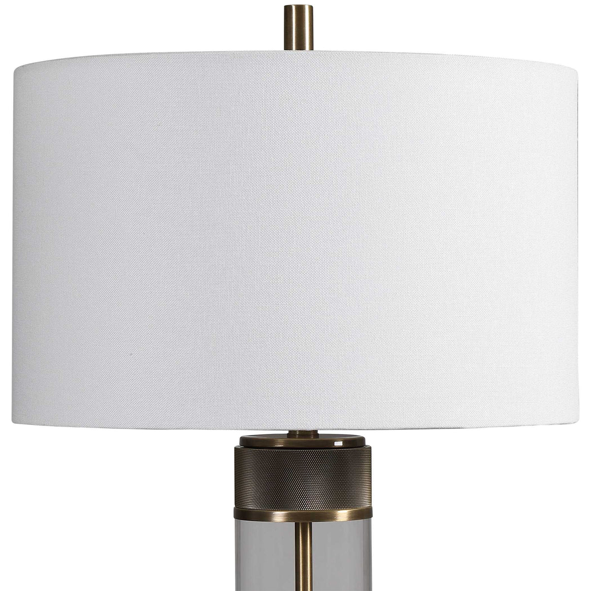 Anmer Brass Industrial Table Lamp - Ornate Home