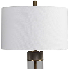 Anmer Brass Industrial Table Lamp - Ornate Home