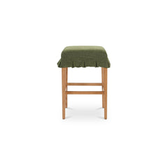 Anna Green/Walnut Counter Stool - Ornate Home