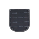 Anna Round Faux Leather Dining Armchair in Pewter - Ornate Home