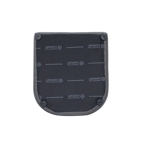 Anna Round Faux Leather Dining Armchair in Pewter - Ornate Home