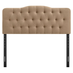 Annabel Almond Premium Linen Blend Queen Headboard - Ornate Home