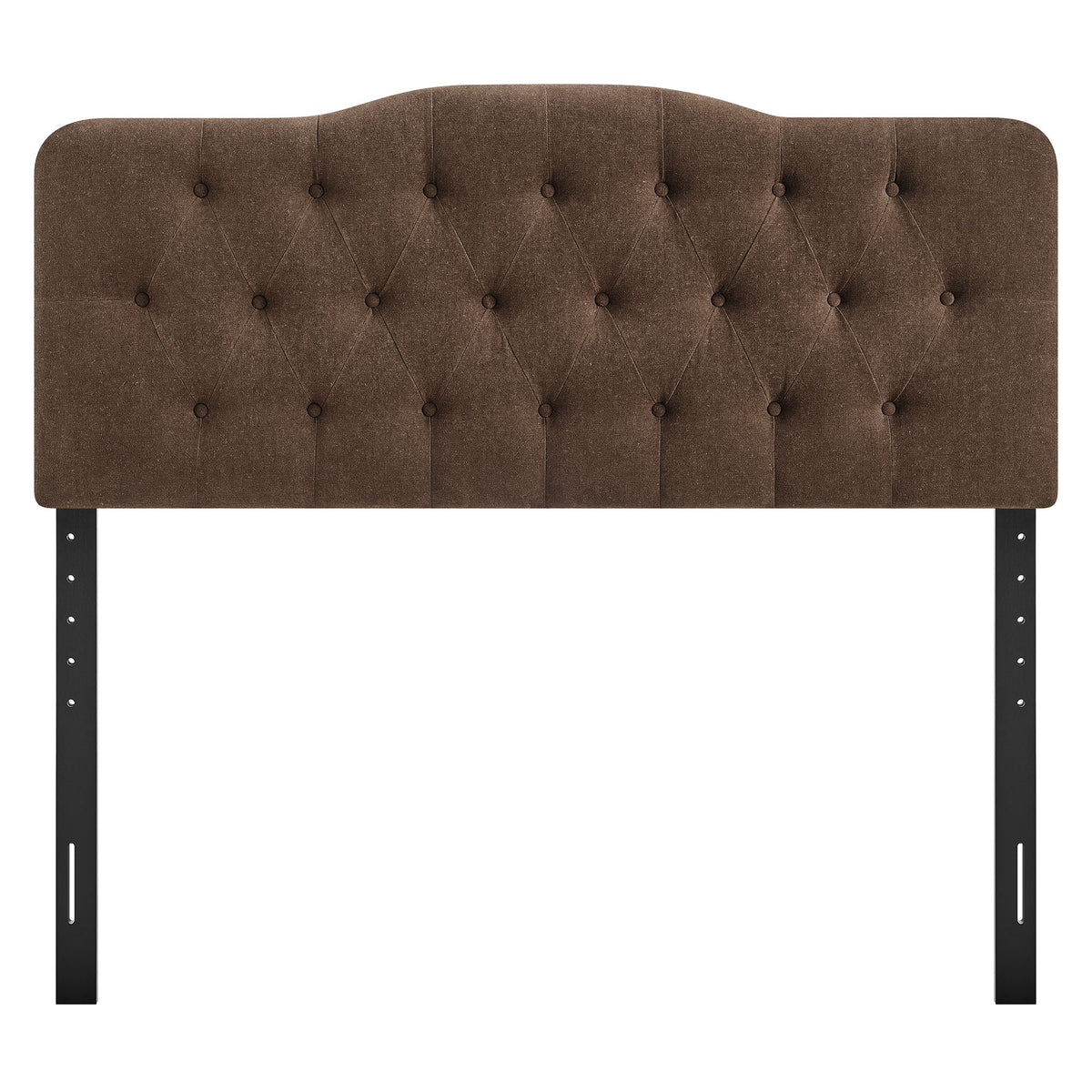 Annabel Cocoa Premium Linen Blend Queen Headboard - Ornate Home