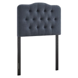 Annabel Denim Premium Linen Blend Twin Headboard - Ornate Home