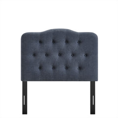 Annabel Denim Premium Linen Blend Twin Headboard - Ornate Home